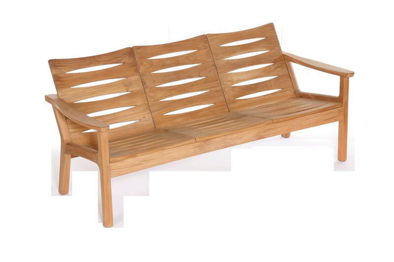 Monterey DS Three-Seater Settee Teak