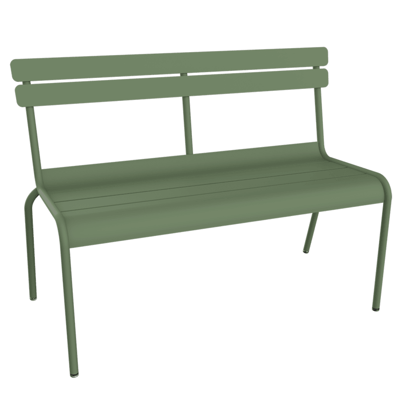 Luxembourg 2/3 Seater Bench with Backrest