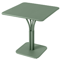 Luxembourg Pedestal Table 71x71 Solid Top