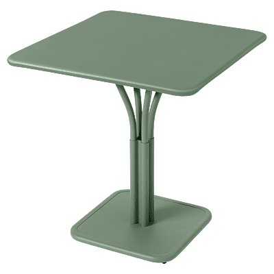 Luxembourg Pedestal Table 71x71 Solid Top