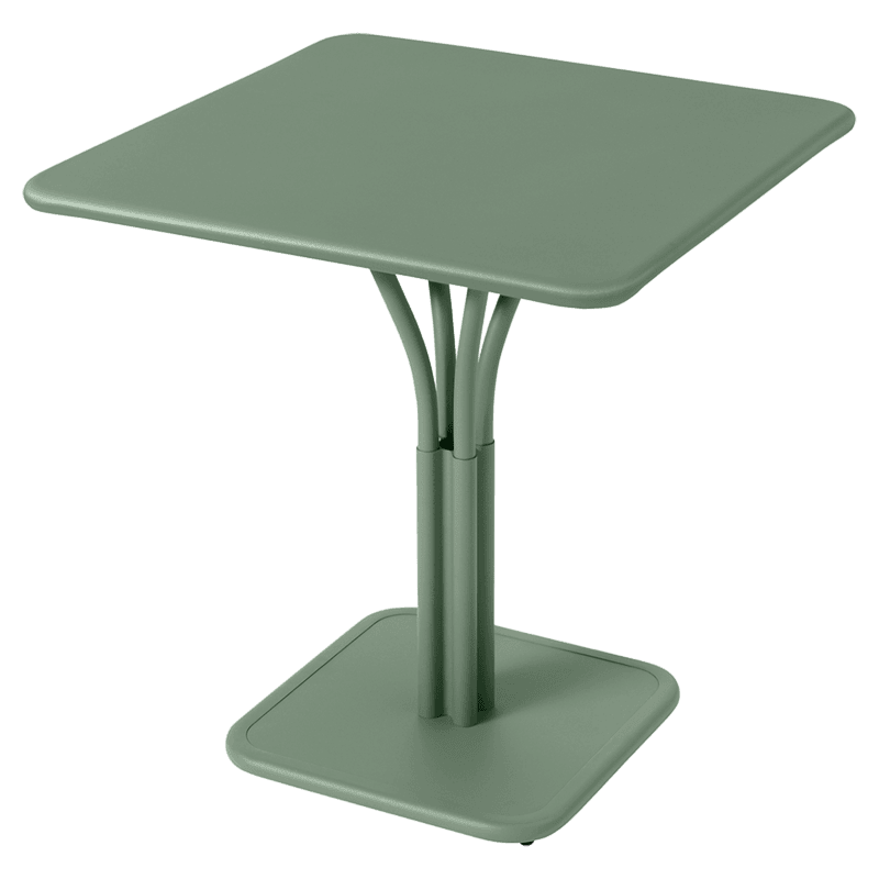 Luxembourg Pedestal Table 71x71 Solid Top