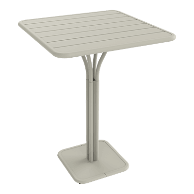 Luxembourg High Pedestal Table 80x80