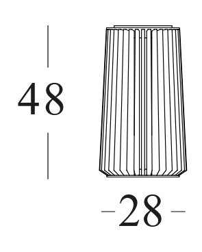 Maya Solar Lamp Large