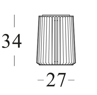 Maya Solar Lamp Small