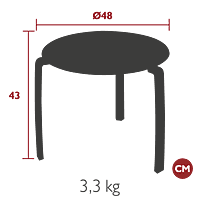 Alize Low Table D48cm