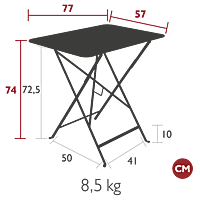 Bistro Table 77x57