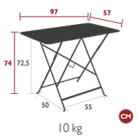 Bistro Table 97x57