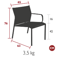 Cadiz Low Armchair