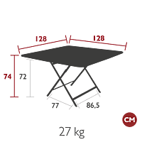 Caractere Table 128x128