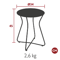 Cocotte Stool H.45