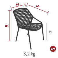 Croisette Armchair