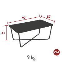 Croisette Low Table 97x57