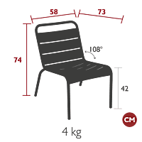 Luxembourg Lounge Chair