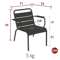 Luxembourg Lounge Armchair