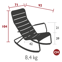 Luxembourg Rocking Chair