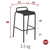 Luxembourg Bar Stool