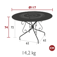 Montmartre Table D117