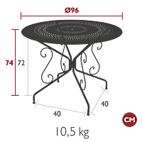 Montmartre Table D96