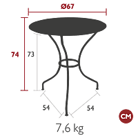 Opera+ Table D67