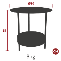 Salsa Pedestal Table