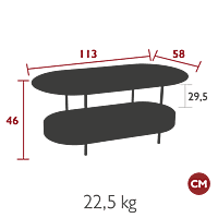 Salsa Low Table 113x58