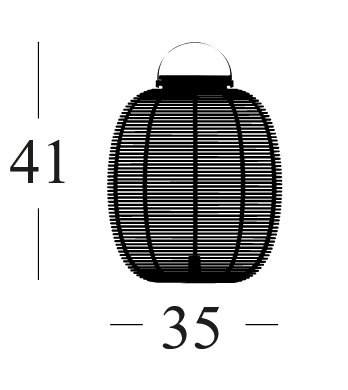 Tika Solar Lantern Small