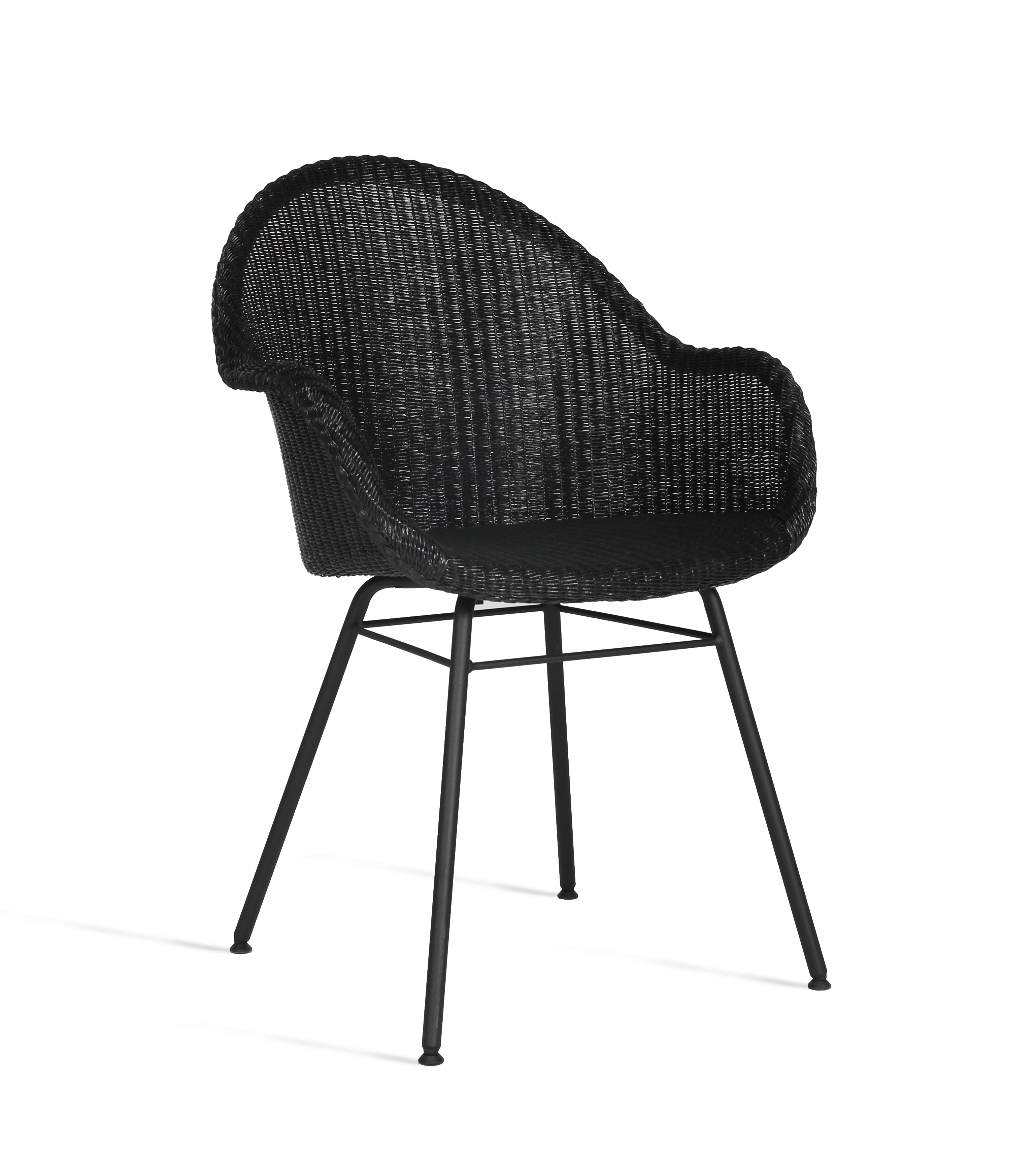 Avril Dining Chair High Back Steel Frame