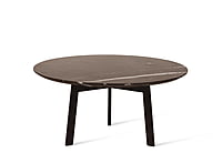 Groove Coffee Table 72cm Nero Marble