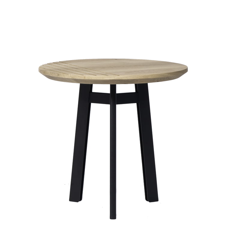 Groove Side Table Natural Oak