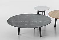 Groove Coffee Table 96cm Nero Marble