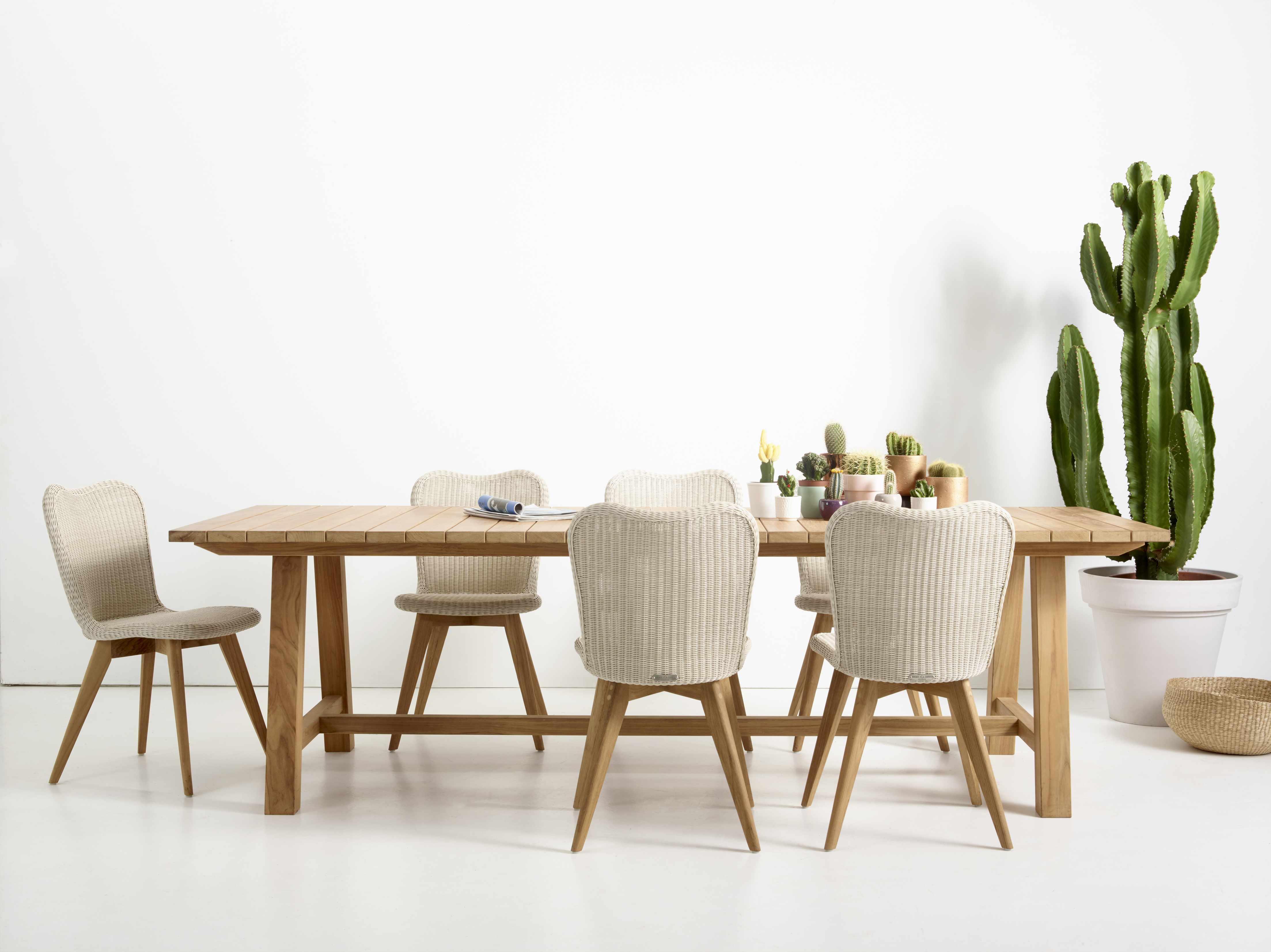 Lena Dining Chair Teak Base