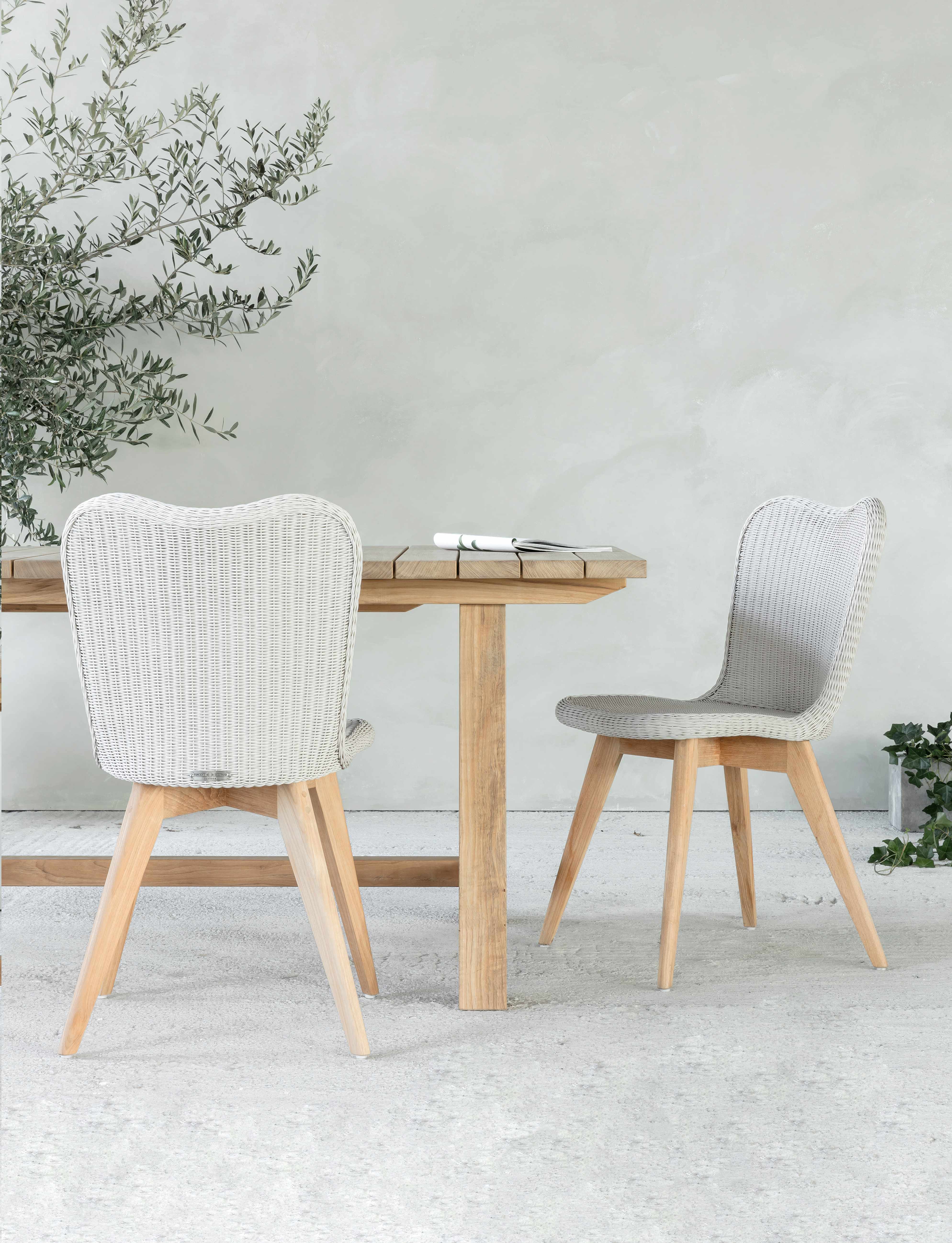 Lena Dining Chair Teak Base