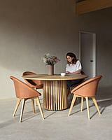 Maru Round Dining Table 130cm