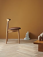 Teo Dining Chair Natural Oak