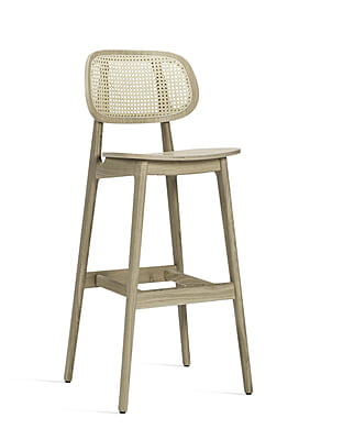 Titus Bar Stool Natural Oak