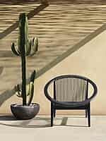 Frida Lounge Chair Black