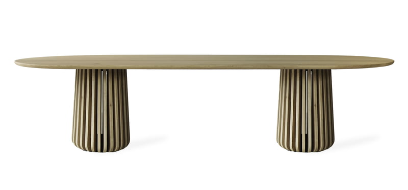 Maru Oval Dining Table 280cm