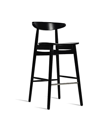 Teo Counter Stool Nearly Black