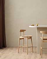 Teo Counter Stool Natural Oak