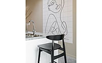 Teo Bar Stool Nearly Black