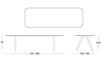 Kodo Dining Table 210x100 