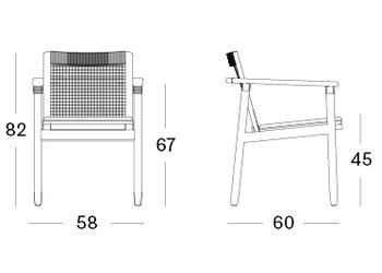 David Dining Armchair