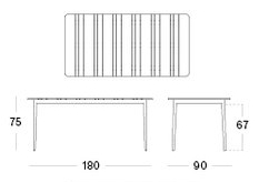 Leo Dining Table 180x90