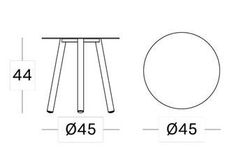 Lilo Side Table D45cm