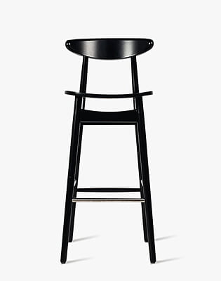 Teo Bar Stool Nearly Black