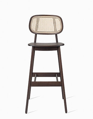 Titus Bar Stool Tobacco Stained Beech