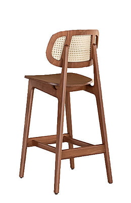 Titus Counter Stool Tobacco Stained Beech